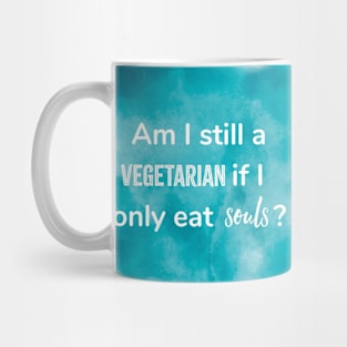 Common Vegetarian Question Mug